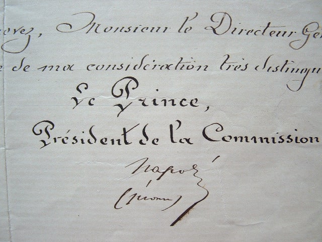 Maury nommé à la commission de la Correspondance de Napoléon 1er. – vue 3